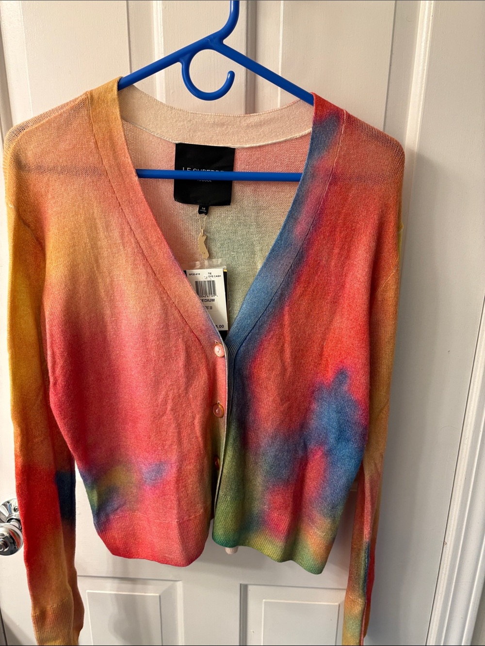 Le superbe cashmere cardi NWT